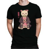 Demon Cat Girl - Mens Premium T-Shirts RIPT Apparel Small / Black