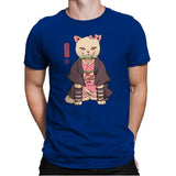 Demon Cat Girl - Mens Premium T-Shirts RIPT Apparel Small / Royal