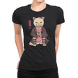 Demon Cat Girl - Womens Premium T-Shirts RIPT Apparel Small / Black