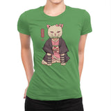 Demon Cat Girl - Womens Premium T-Shirts RIPT Apparel Small / Kelly