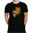 Demon Fox - Graffitees - Mens Premium T-Shirts RIPT Apparel Small / Black