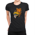 Demon Fox - Graffitees - Womens Premium T-Shirts RIPT Apparel Small / Black