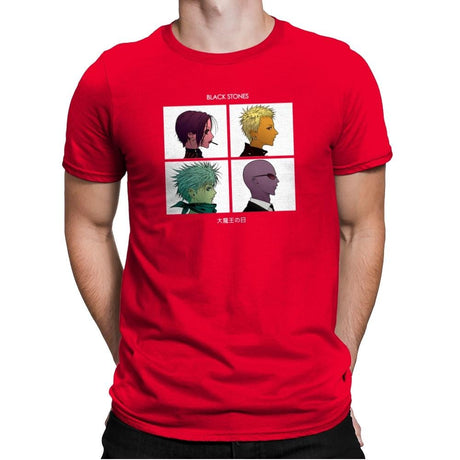 Demon Lord Days Exclusive - Anime History Lesson - Mens Premium T-Shirts RIPT Apparel Small / Red