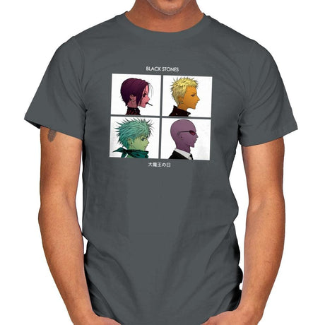Demon Lord Days Exclusive - Anime History Lesson - Mens T-Shirts RIPT Apparel Small / Charcoal