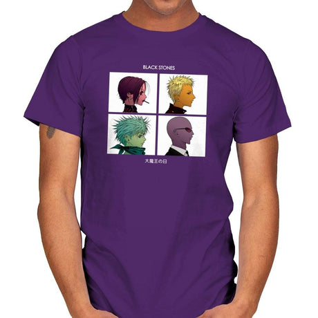 Demon Lord Days Exclusive - Anime History Lesson - Mens T-Shirts RIPT Apparel Small / Purple