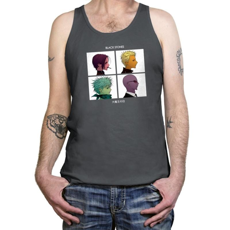 Demon Lord Days Exclusive - Anime History Lesson - Tanktop Tanktop RIPT Apparel X-Small / Asphalt