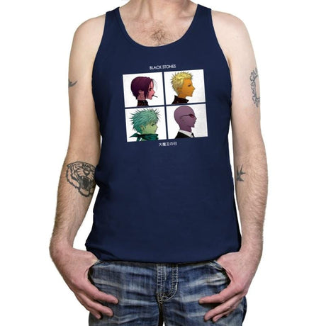 Demon Lord Days Exclusive - Anime History Lesson - Tanktop Tanktop RIPT Apparel X-Small / Navy