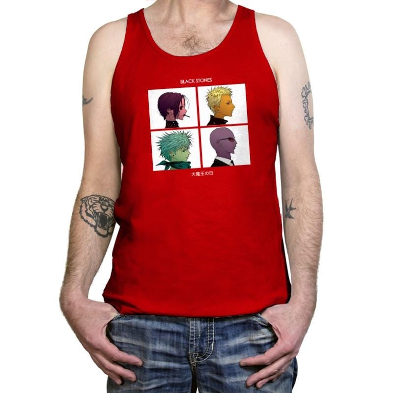 Demon Lord Days Exclusive - Anime History Lesson - Tanktop Tanktop RIPT Apparel X-Small / Red