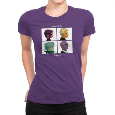 Demon Lord Days Exclusive - Anime History Lesson - Womens Premium T-Shirts RIPT Apparel Small / Purple Rush