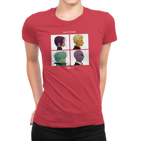 Demon Lord Days Exclusive - Anime History Lesson - Womens Premium T-Shirts RIPT Apparel Small / Red