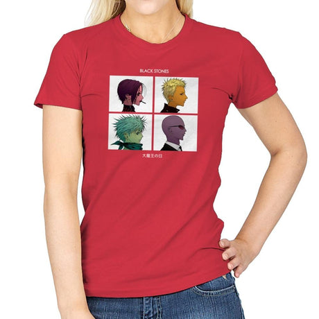 Demon Lord Days Exclusive - Anime History Lesson - Womens T-Shirts RIPT Apparel Small / Red