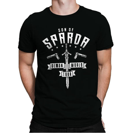 Demon World Tour - Mens Premium T-Shirts RIPT Apparel Small / Black