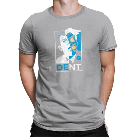 Dent Exclusive - Mens Premium T-Shirts RIPT Apparel Small / Heather Grey