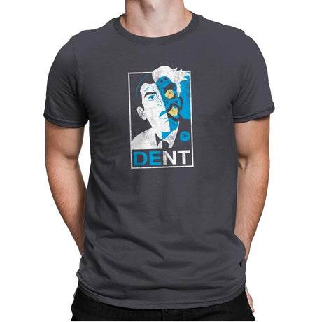 Dent Exclusive - Mens Premium T-Shirts RIPT Apparel Small / Heavy Metal