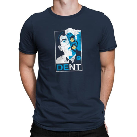 Dent Exclusive - Mens Premium T-Shirts RIPT Apparel Small / Midnight Navy