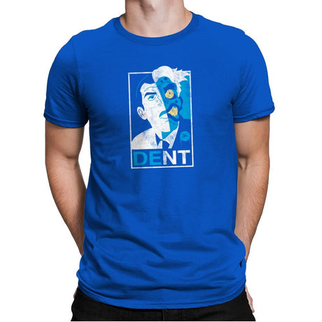 Dent Exclusive - Mens Premium T-Shirts RIPT Apparel Small / Royal