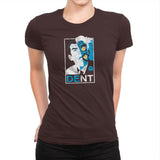 Dent Exclusive - Womens Premium T-Shirts RIPT Apparel Small / Dark Chocolate