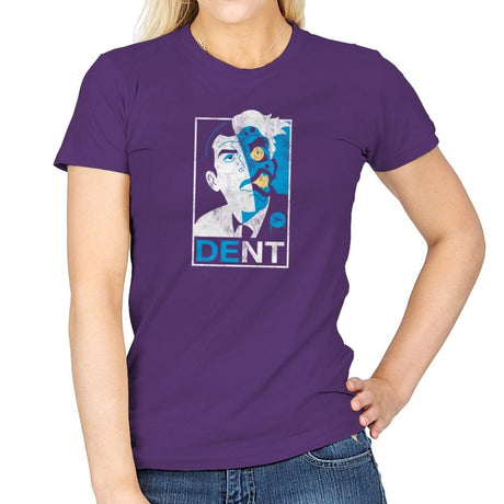 Dent Exclusive - Womens T-Shirts RIPT Apparel Small / Purple