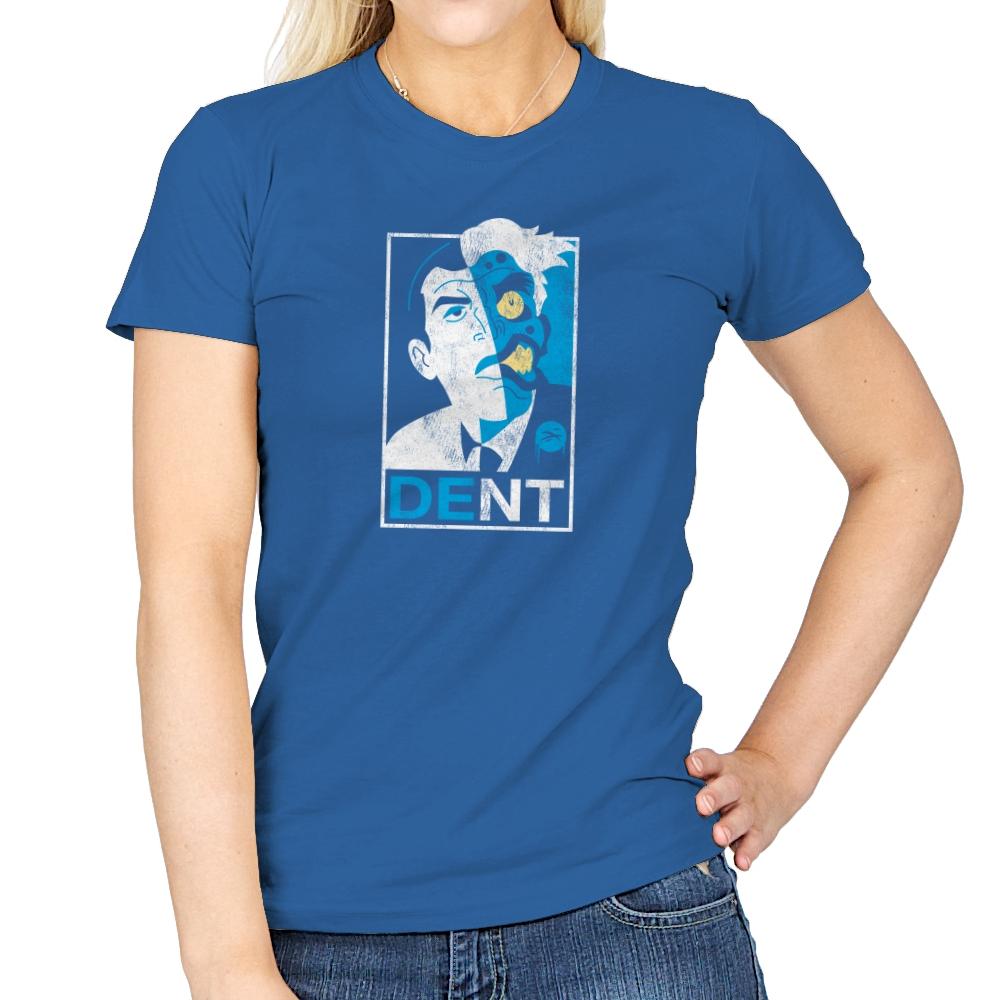 Dent Exclusive - Womens T-Shirts RIPT Apparel Small / Royal
