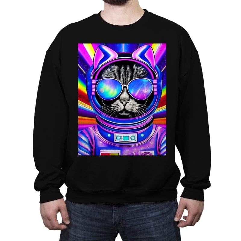 Derrick Miles - Crew Neck Sweatshirt Crew Neck Sweatshirt RIPT Apparel Small / Black