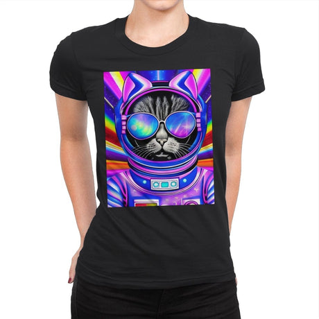 Derrick Miles - Womens Premium T-Shirts RIPT Apparel Small / Black