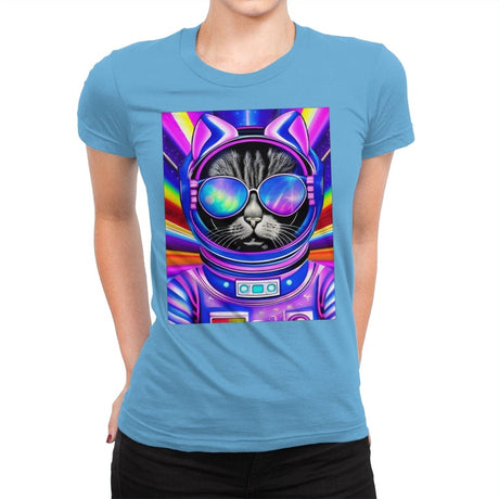 Derrick Miles - Womens Premium T-Shirts RIPT Apparel Small / Turquoise
