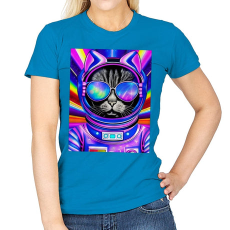 Derrick Miles - Womens T-Shirts RIPT Apparel Small / Sapphire