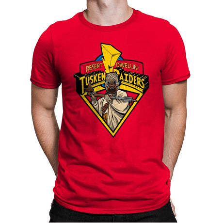 Desert Rangers - Mens Premium T-Shirts RIPT Apparel Small / Red