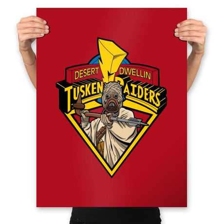 Desert Rangers - Prints Posters RIPT Apparel 18x24 / Red