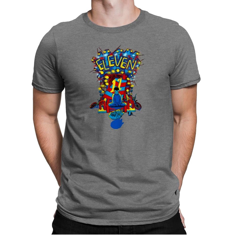 Designated No.11 Exclusive - Anime History Lesson - Mens Premium T-Shirts RIPT Apparel Small / Heather Grey