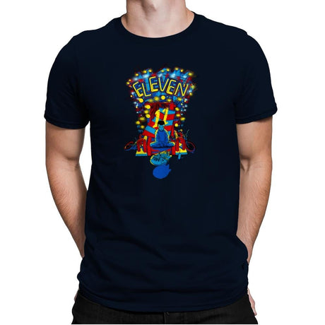 Designated No.11 Exclusive - Anime History Lesson - Mens Premium T-Shirts RIPT Apparel Small / Midnight Navy