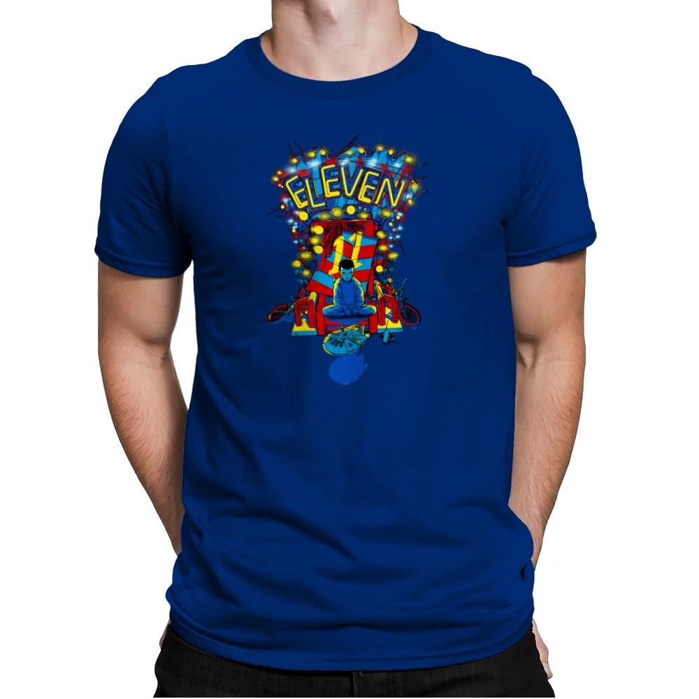 Designated No.11 Exclusive - Anime History Lesson - Mens Premium T-Shirts RIPT Apparel Small / Royal