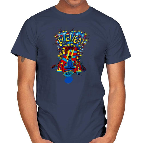 Designated No.11 Exclusive - Anime History Lesson - Mens T-Shirts RIPT Apparel Small / Navy
