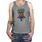 Designated No.11 Exclusive - Anime History Lesson - Tanktop Tanktop RIPT Apparel X-Small / Athletic Heather