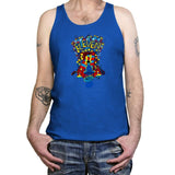 Designated No.11 Exclusive - Anime History Lesson - Tanktop Tanktop RIPT Apparel X-Small / True Royal