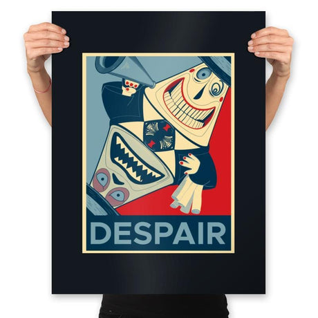 Despair - Prints Posters RIPT Apparel 18x24 / Black