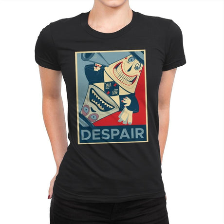 Despair - Womens Premium T-Shirts RIPT Apparel Small / Black