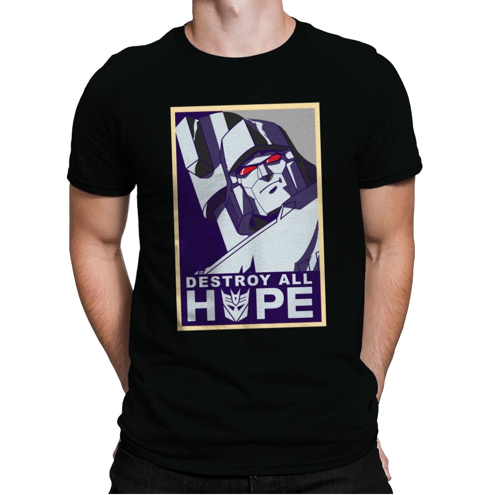 Destroy All Hope - Mens Premium T-Shirts RIPT Apparel Small / Black