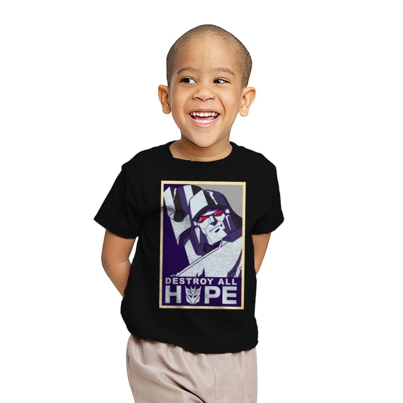 Destroy All Hope - Youth T-Shirts RIPT Apparel X-small / Black
