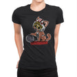 Destroying the Death Star - Womens Premium T-Shirts RIPT Apparel Small / Black