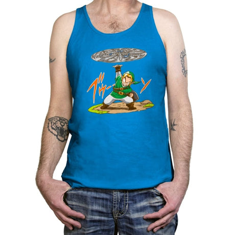 Destructo Sword - Tanktop Tanktop RIPT Apparel X-Small / Teal