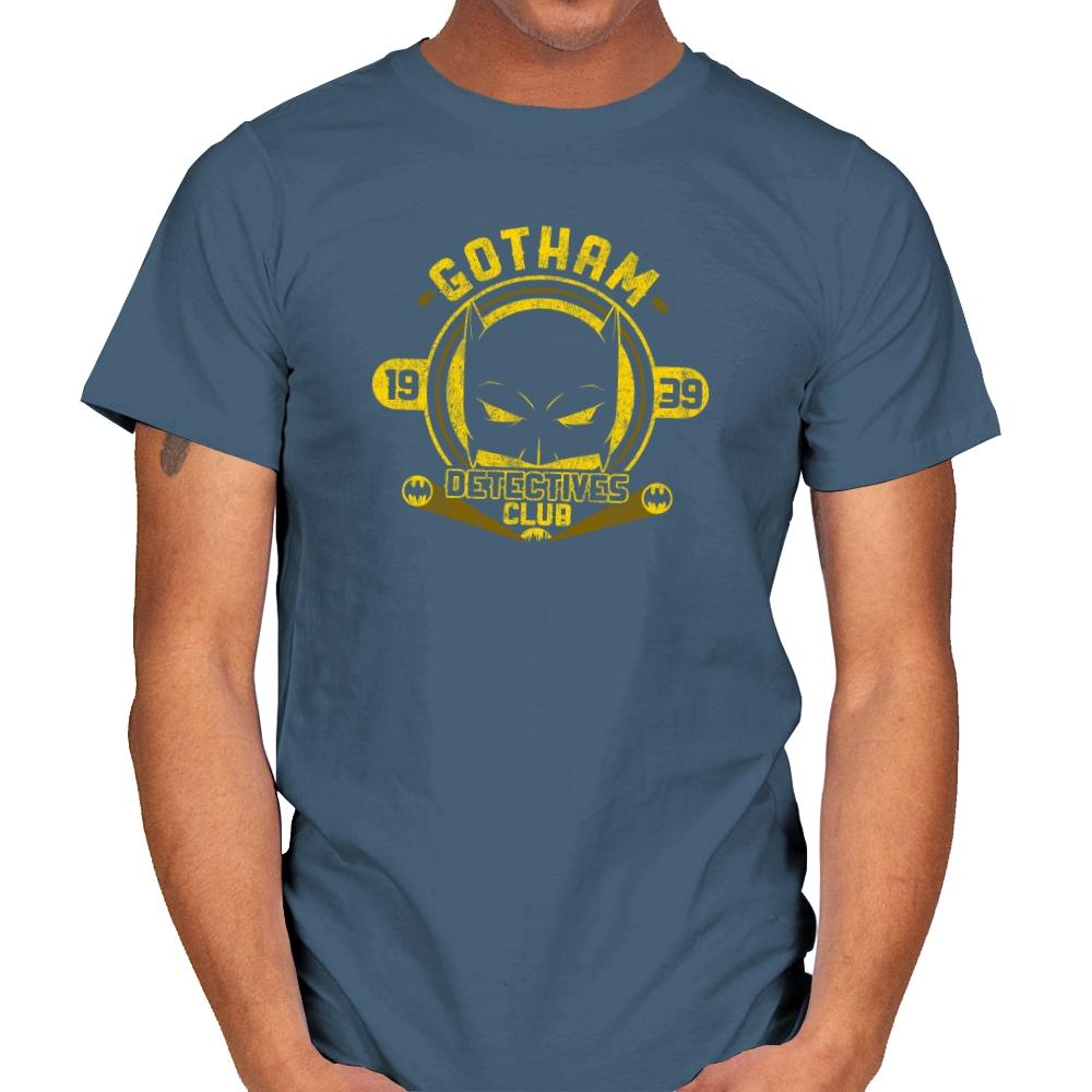 Detective's Club Exclusive - Mens T-Shirts RIPT Apparel Small / Indigo Blue