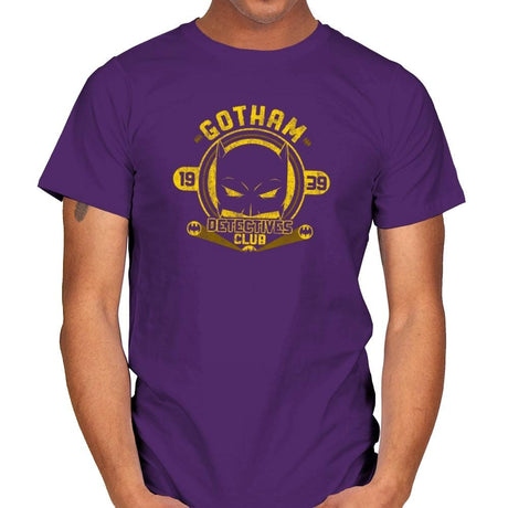 Detective's Club Exclusive - Mens T-Shirts RIPT Apparel Small / Purple