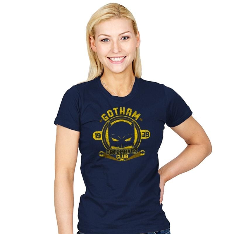 Detective's Club Reprint - Womens T-Shirts RIPT Apparel