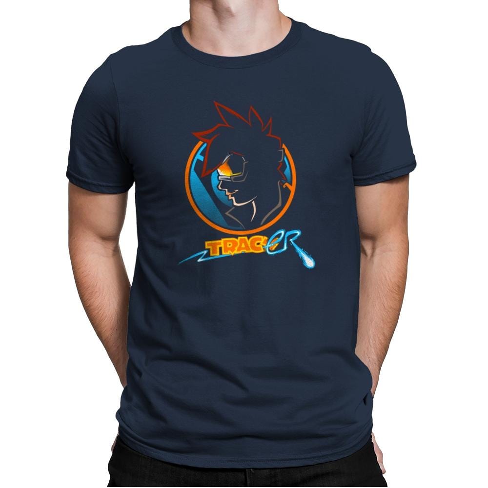 Detective Tracer Exclusive - Mens Premium T-Shirts RIPT Apparel Small / Midnight Navy