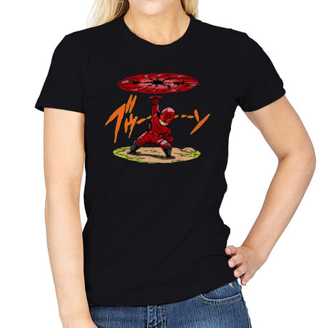 Devil Disc - Womens T-Shirts RIPT Apparel Small / Black