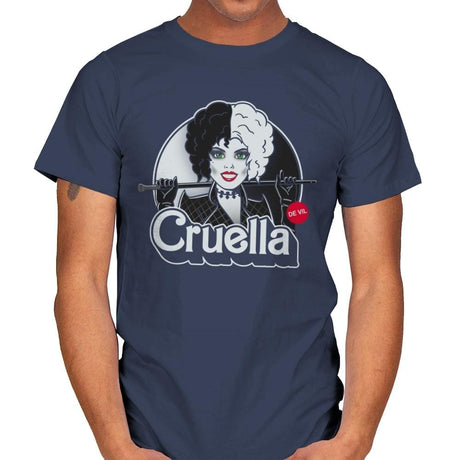Devil Doll - Mens T-Shirts RIPT Apparel Small / Navy