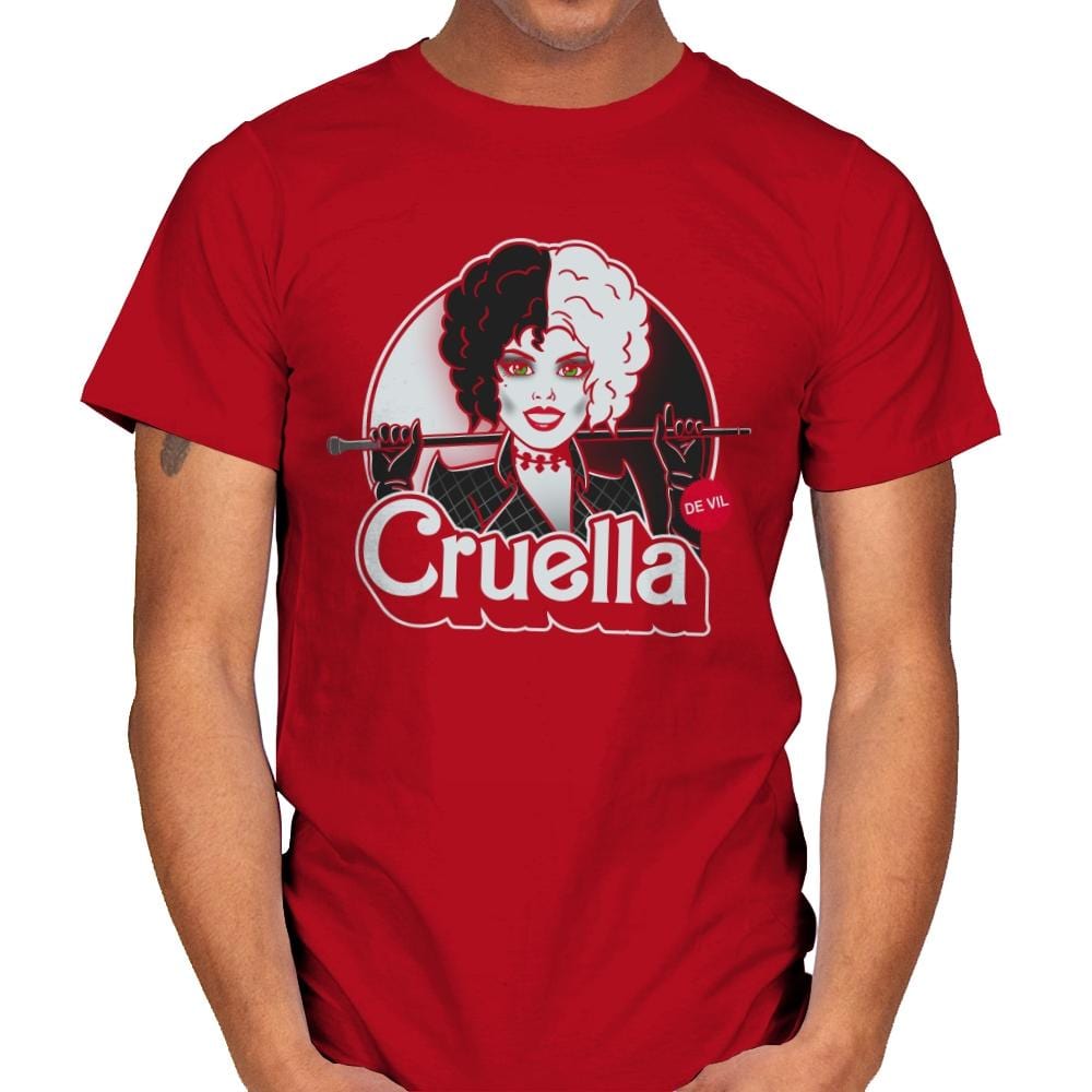 Devil Doll - Mens T-Shirts RIPT Apparel Small / Red