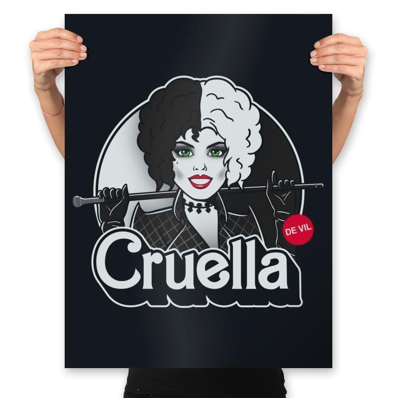 Devil Doll - Prints Posters RIPT Apparel 18x24 / Black