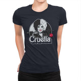 Devil Doll - Womens Premium T-Shirts RIPT Apparel Small / Midnight Navy